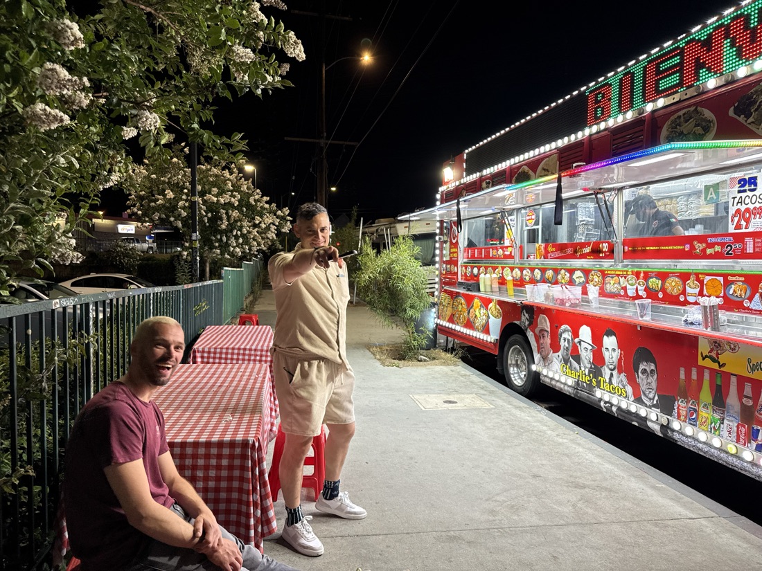 Late-night taco truck